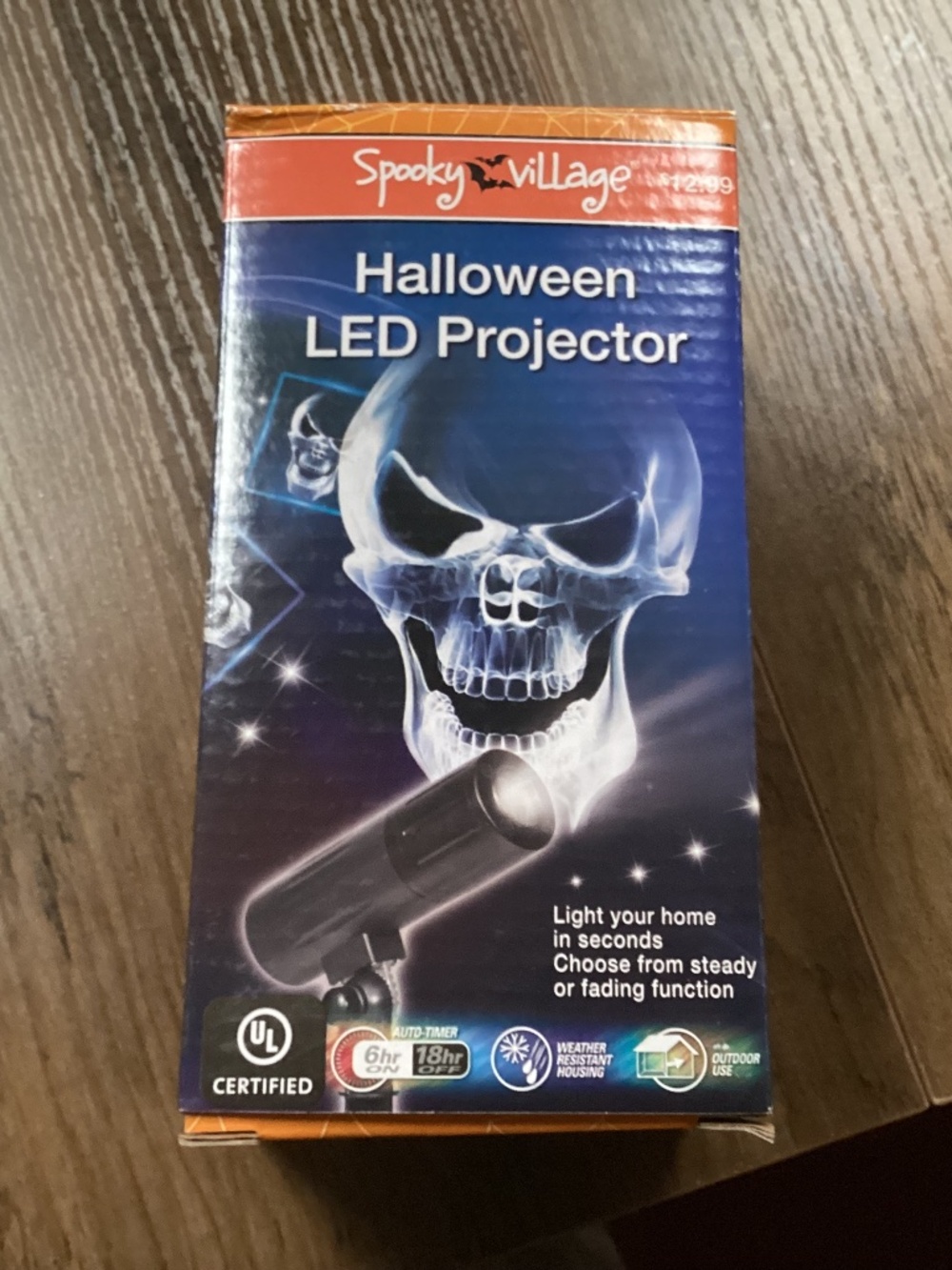 Spooky Village Halloween LED Projector NEW